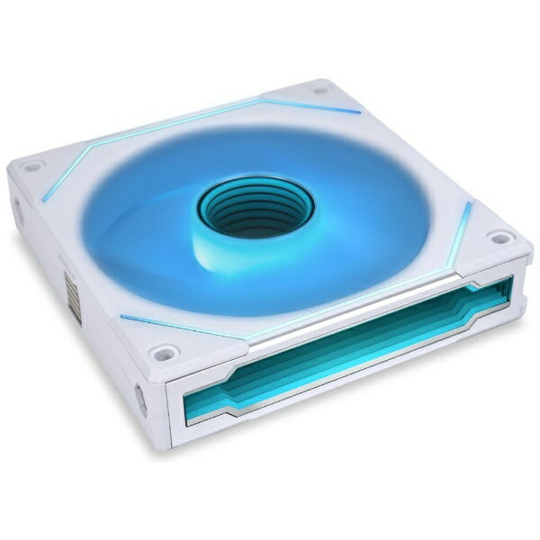 LIANLI ケースファンx3 UNI FAN SL-INFINITY 120 WT 3Pack ホワイト 120mm /2100RPM UFSLIN1203W