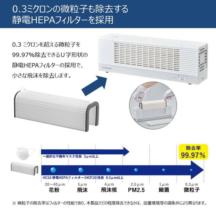 KING JIM 飛沫キャッチャー HC10シロ