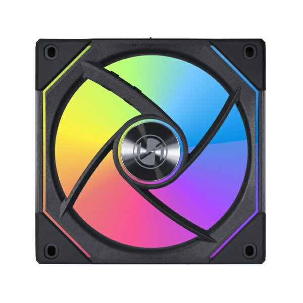 LIANLI ケースファン 120mm /2100RPM UNI FAN SL-INFINITY 120 BK Single Pack ブラック UFSLIN1201B