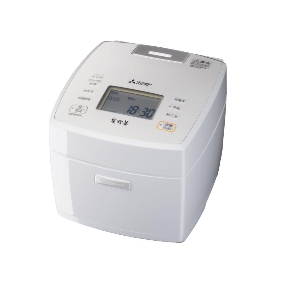MITSUBISHI IHジャー炊飯器 5.5合炊き 月白 NJ-VED10-W
