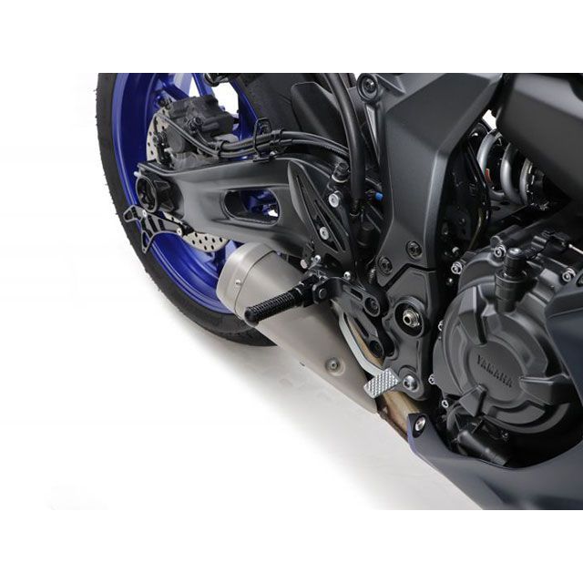 ACTIVE(アクティブ) KAWASAKI系 ステップバー (タンデム側) シルバー