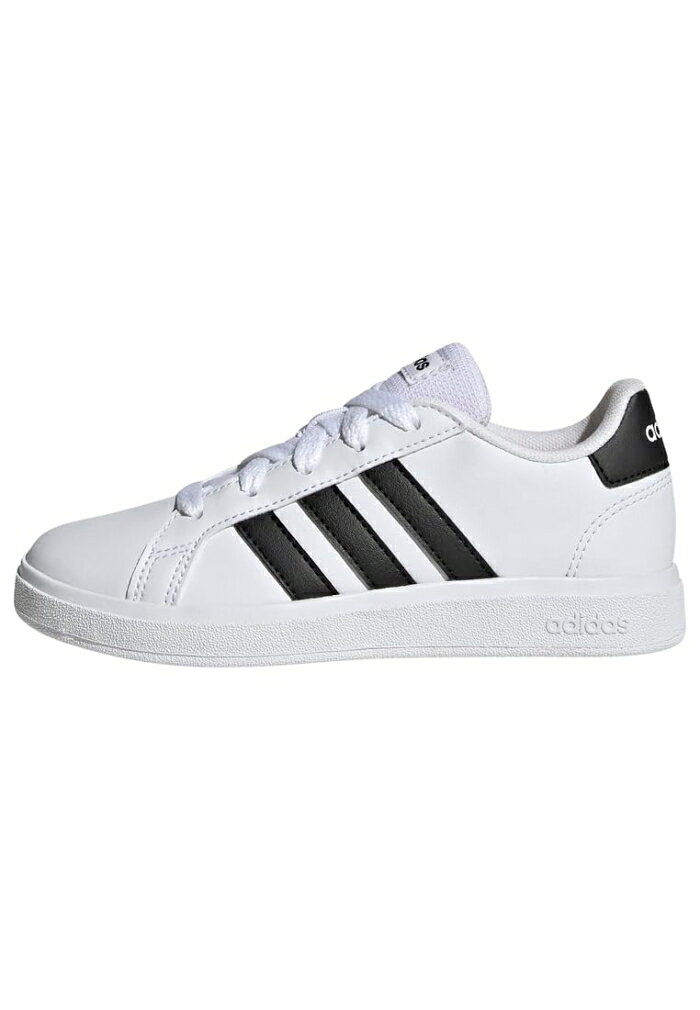 adidas キッズ スニーカー グランドコート 2.0 GRAND COURT K ホワイト/ブラック/ブラック LKK25 GW6511