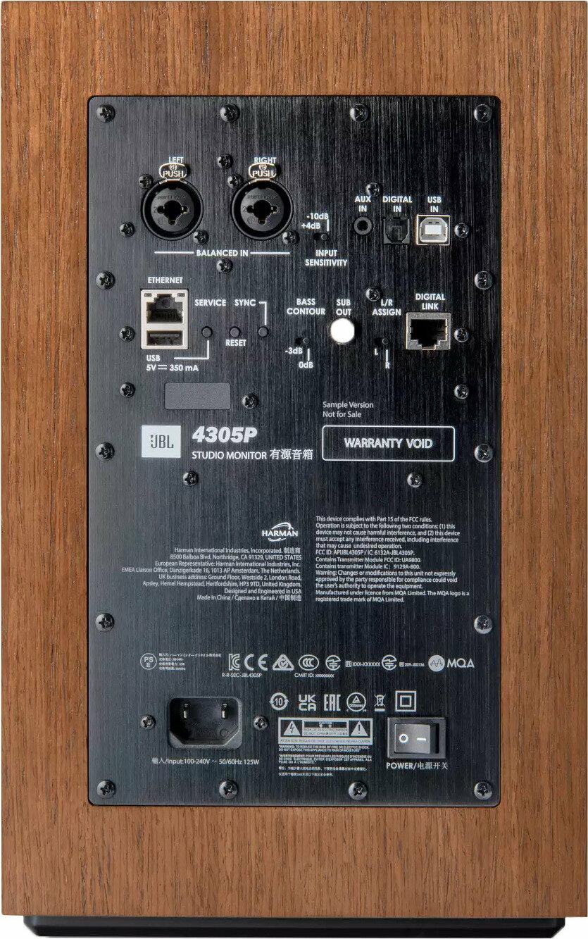 JBL アクティブ・スタジオモニタースピーカー 4305P