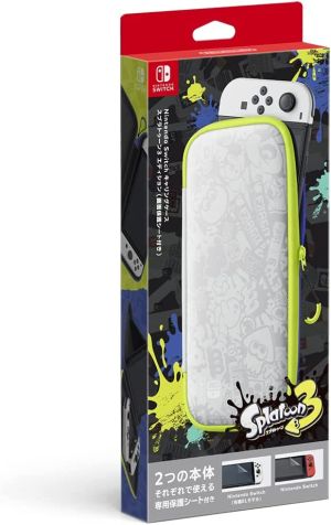 (Switch)Nintendo Switchキャリングケース スプラトゥーン3エディション(画面保護シート付き)(新品)