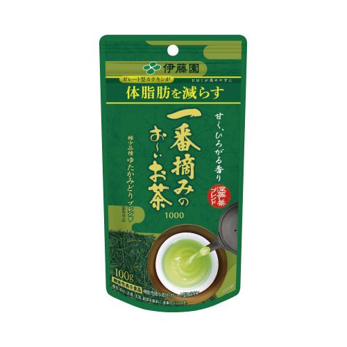 楽天市場】伊藤園 伊藤園 体脂肪を減らす 一番摘みのお～いお茶1000