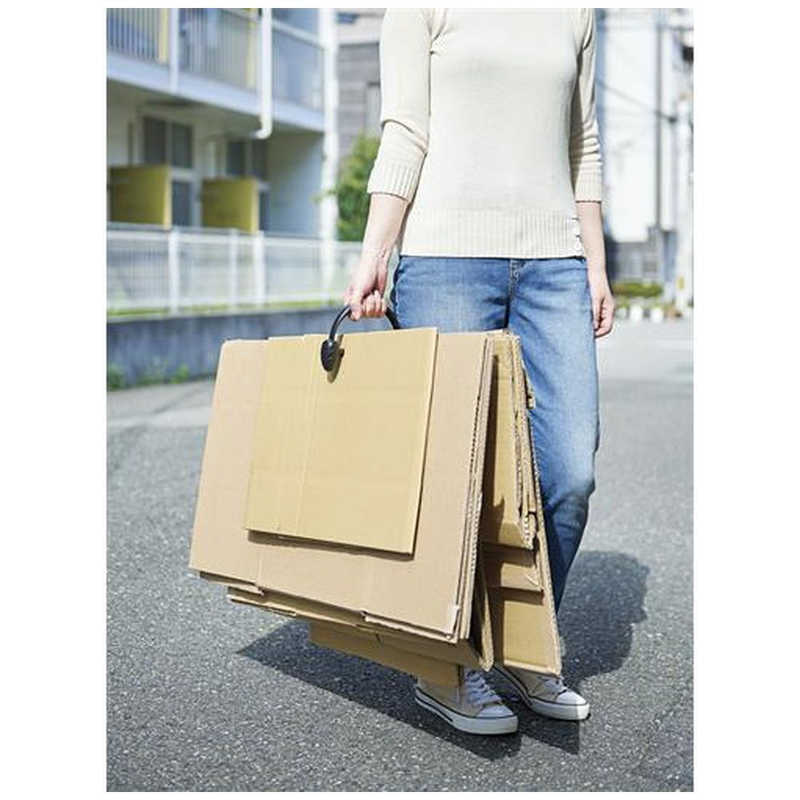 コジット 持ち運びできる段ボールストッカー(1個)