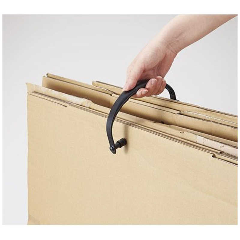 コジット 持ち運びできる段ボールストッカー(1個)