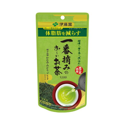 楽天市場】伊藤園 伊藤園 体脂肪を減らす 一番摘みのお～いお茶1200