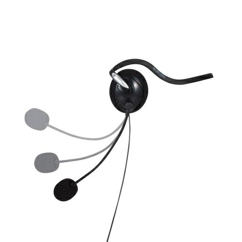 ELECOM タブレット用ヘッドセット ネックバンドタイプ HS-NB03STBK