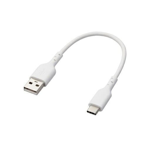 ELECOM 5V/3A出力 モバイルバッテリー 10000mAh ホワイト DE-C38-10000WH