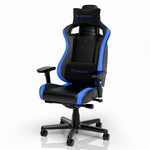 noblechairs ゲーミングチェア EPIC COMPACT ブルー NBL-ECC-PU-BLU ノーブルチェアーズ エピック コンパクト オフィスチェア ワーキングチェア