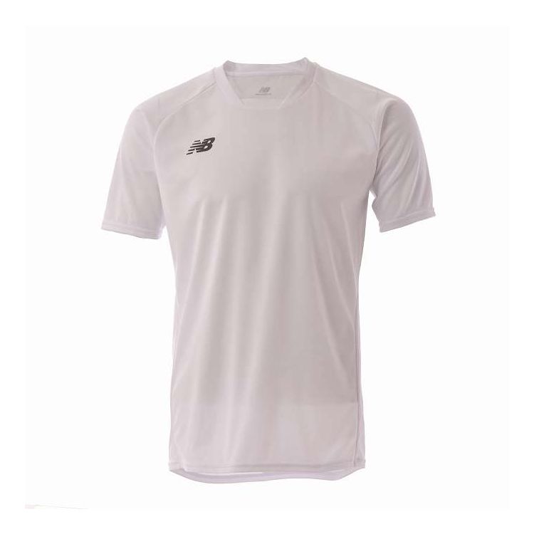 New Balance メンズ ゲームシャツ ホワイト JMTF0486 WT