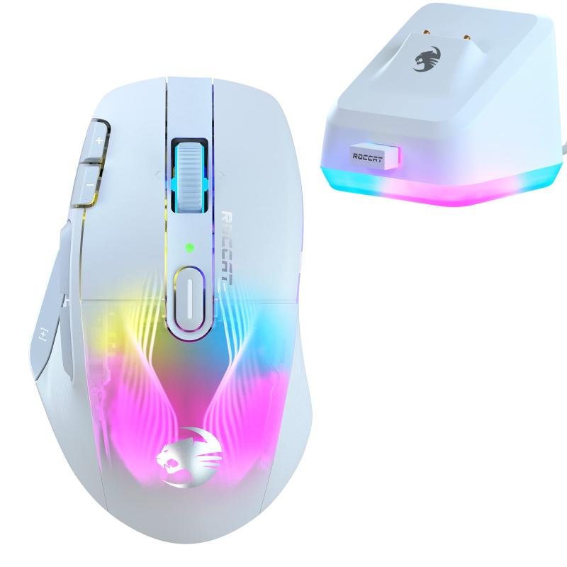 ROCCAT KONE XP AIR ワイヤレス ゲーミングマウス WHITE