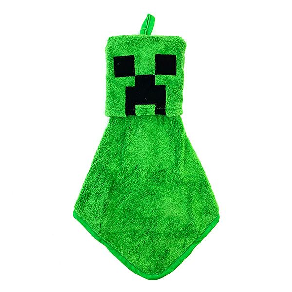 Ｍｉｎｅｃｒａｆｔ　ループタオル　クリーパー