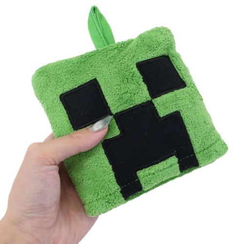 Ｍｉｎｅｃｒａｆｔ　ループタオル　クリーパー