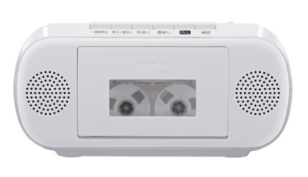 東芝 CDラジカセ ホワイト TY-CDM2(W)(1台)