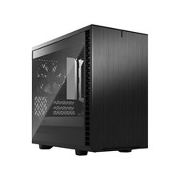 FRACTAL DESIGN フラクタルデザイン PCケース Mini-ITX /Mini-DTX Define 7 Nano Black TG Light Tint ブラック FD-C-DEF7N-02