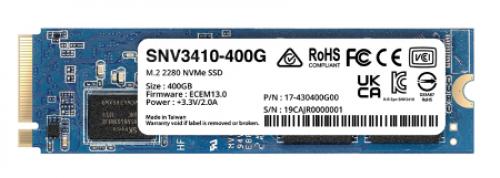 Synology M.2 2280 NVMe SSD 400GB Enterprise Grade Endurance SNV3410-400G