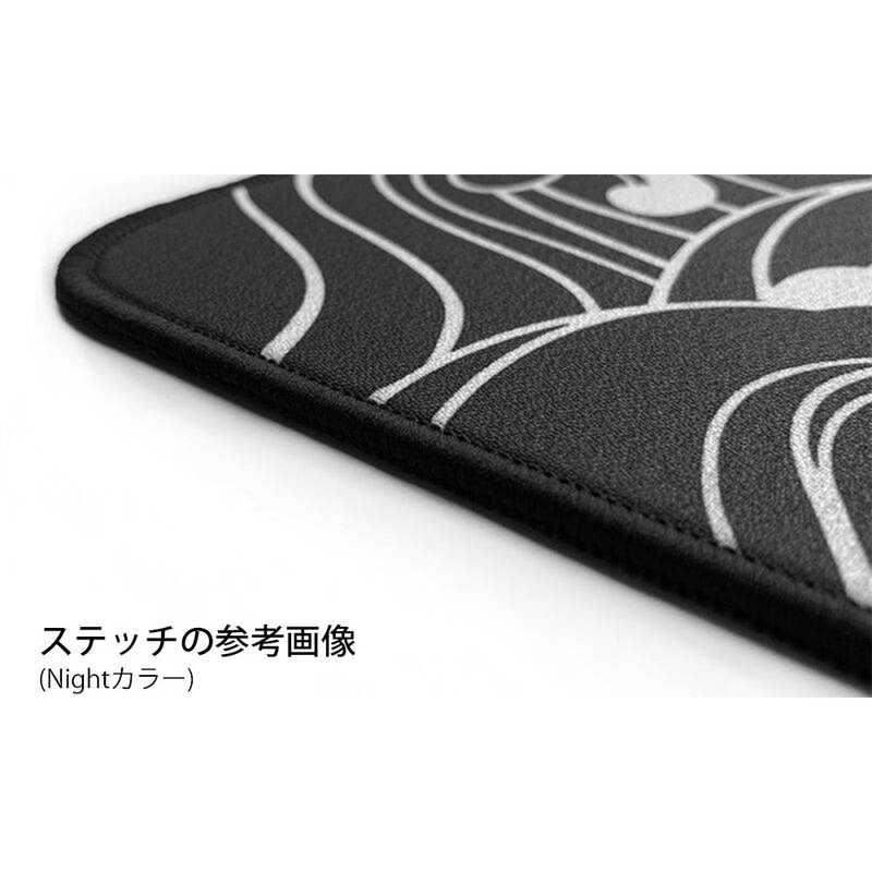 X-raypad｜エックスレイパッド ゲーミングマウスパッド 450x400x4mm Aqua Control Plus XLサイズ Wave Night xr-aqua-control-plus-wave-night-xl