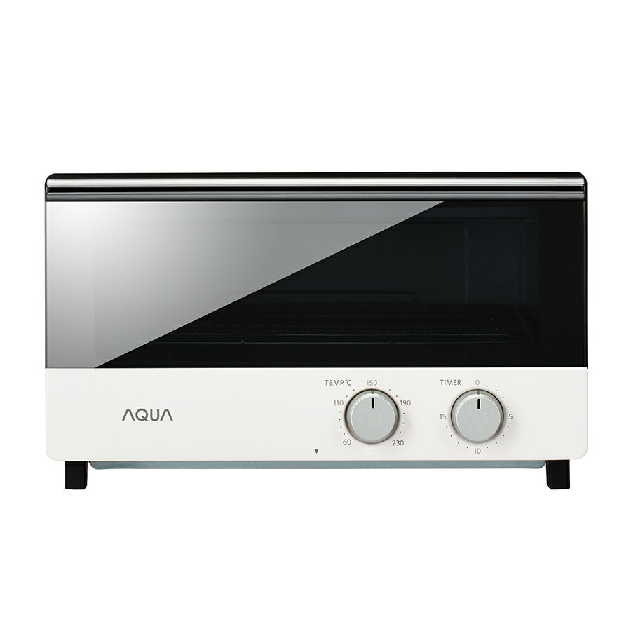AQUA オーブン AQT-WT2 1000W AQUA、スペースに合わせて選べる縦型と横型のオーブントースター