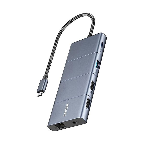 Anker USB-C 2-in-1 カードリーダー【SDXC / SDHC / SD / MMC / RS-MMC / microSDXC / microSDHC / microSD / UHS-Iカード対応】