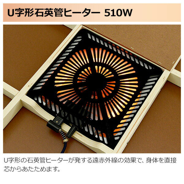 YAMAZEN こたつ用ヒーターユニット YHF-M507