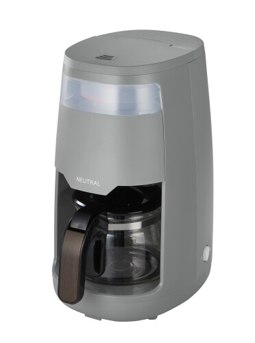 ラドンナ NEUTRAL コーヒーメーカー ドリップ式 5杯用 650ml メッシュフィルター 蒸らし機能搭載 グレー NR-K-CM2-GY
