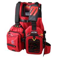 MAZUME マズメ mazume マズメ レッドムーンライフジャケット IX フリー レッド MZLJ-590