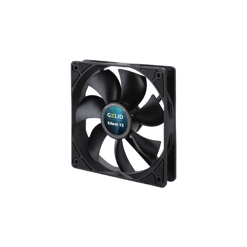 GELID SILENT 12 静音120mmファン 固定回転モデル ブラック FN-PX12-11
