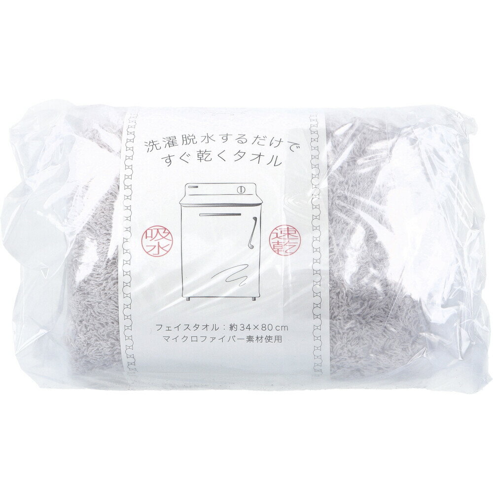 491003 洗濯脱水タオル GY