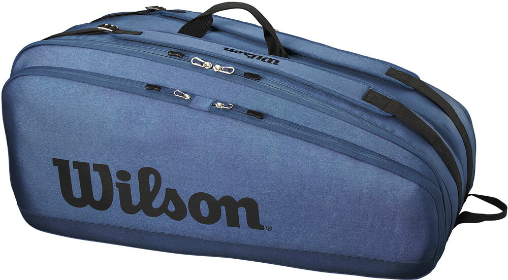 楽天市場】Wilson テニス ラケットバッグ ツアー TOUR 12 PK ブラック