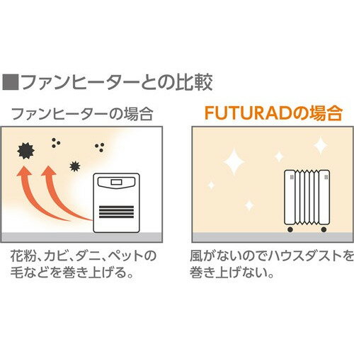 DIMPLEX｜ディンプレックス オイルフリーヒーターB02 KECR12Ti
