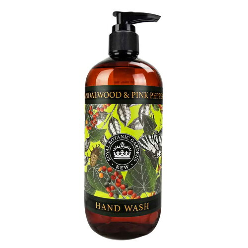 三和トレーディング English Soap Company イングリッシュソープカンパニー KEW GARDEN キュー・ガーデン Hand Wash ハンドウォッシュ Sandalwood ＆ Pink Pepp…