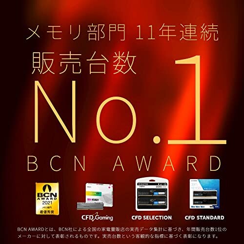 CFD STANDARD デスクトップPC用メモリ 16GB D4N2666CS-16G