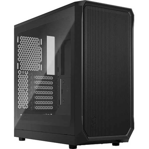 FRACTAL DESIGN フラクタルデザイン PCケース ATX /Micro /Mini-ITX Focus 2 Black TG Clear Tint ブラック FD-C-FOC2A-01