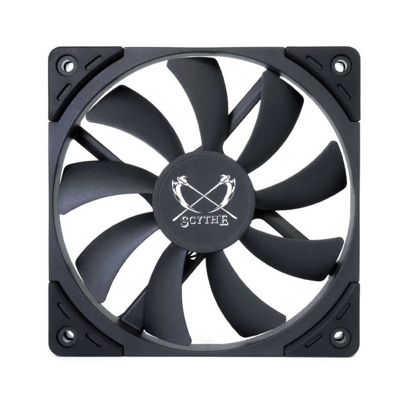 サイズ 薄型 120mmケースファン ブラック KFS1215FD18-P