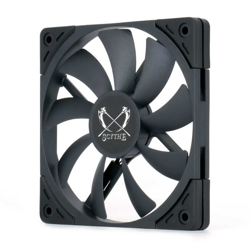 サイズ 薄型 120mmケースファン ブラック KFS1215FD18-P