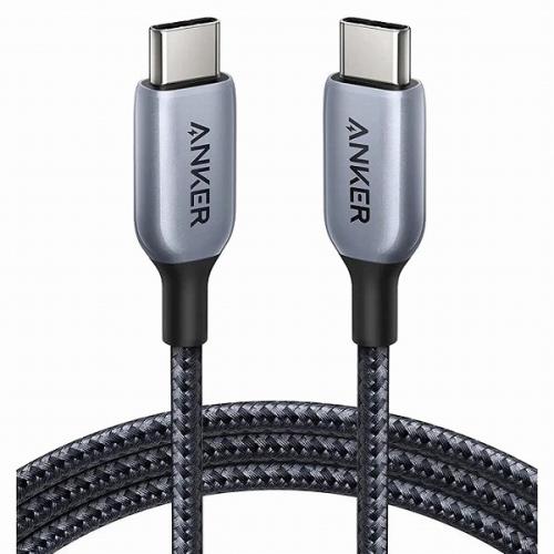 Anker 765 高耐久ナイロン USB-C & USB-C ケーブル (240W 1.8m) USB 2.0 USB PD対応 iPhone 16 / 15 MacBook Pro/Air iPad Pro iPad Air