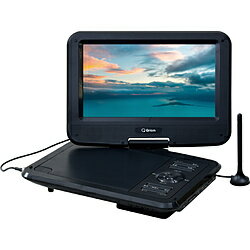 楽天市場】山善 Qriom ポータブルDVDプレーヤー CPD-ML101F(B