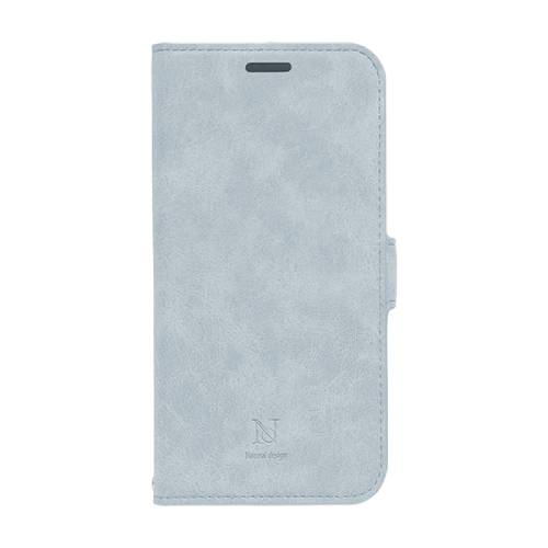 ナチュラルデザイン｜NATURAL design iPhone 14 Pro 6.1インチ /13Pro StykeNatural 革風手帳型ケース Style Natural BlueGray ブルーグレイ iP22-61P-VS10