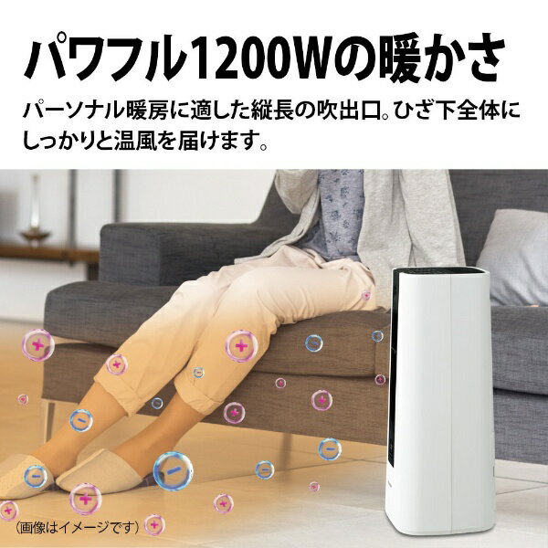 SHARP プラズマクラスター電気暖房機 HX-RS1-W