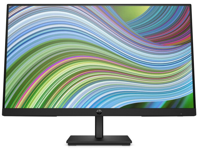 日本HP 64W34AA#ABJ HP P24h G5 23.8インチFHDモニター(23.8型/1920×1080/VGA、HDMI 1.4、DisplayPort1.2/ブラック/スピーカー:あり/3年間保証/高さ調整可) HP P24h G5 23.8インチFHDモニター(高さ調整可) 製品詳細・スペック