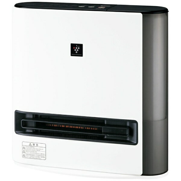 SHARP プラズマクラスター 加湿付電気ファンヒーター HX-RK12-W