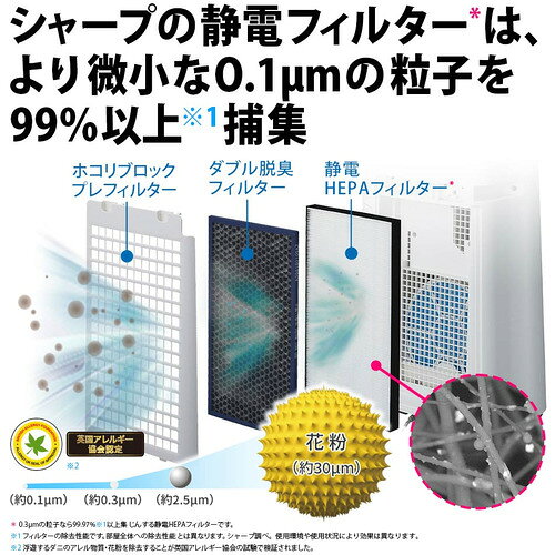 楽天市場】シャープ シャープ SHARP KC-R500Y-W ホワイト系 プラズマ
