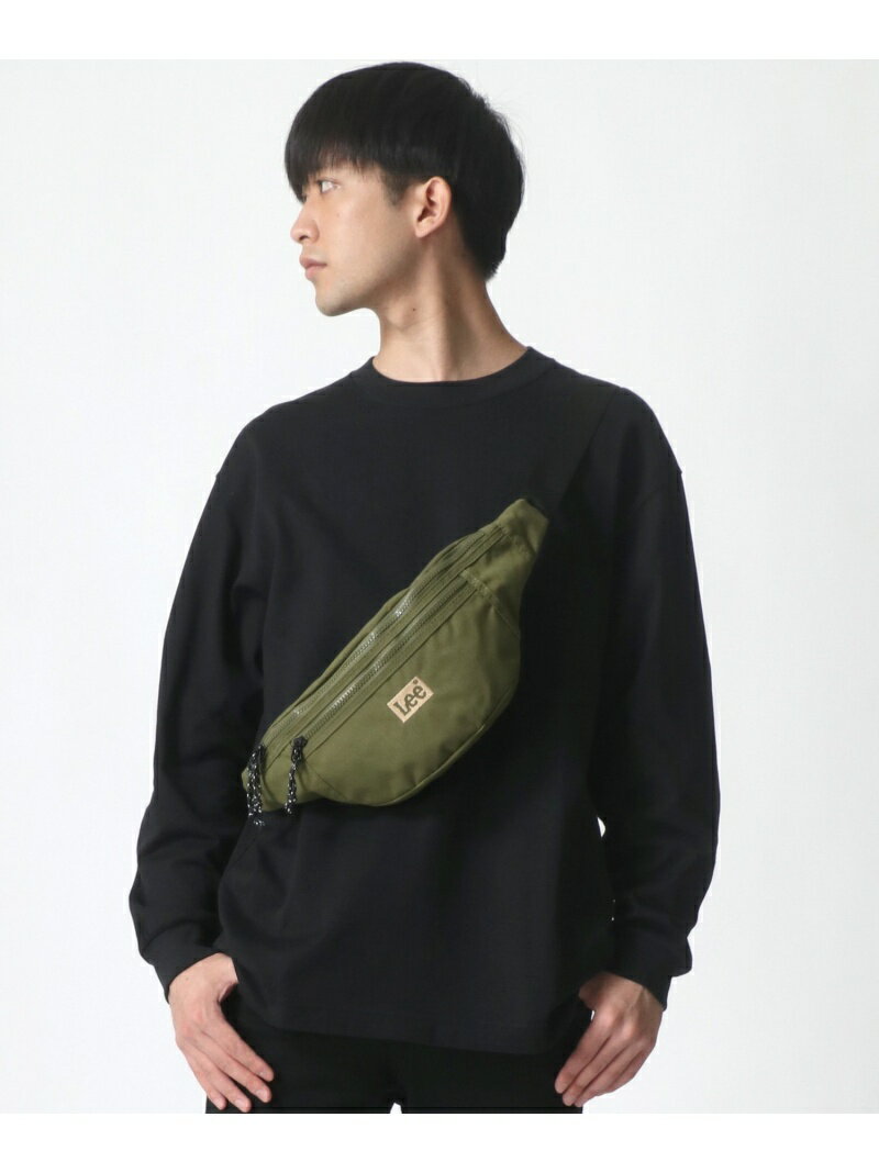 Lee/(M)ボックスロゴ ウエストバッグ/レジャーバッグ