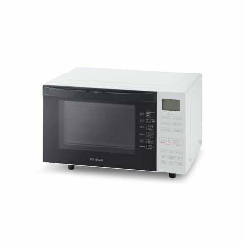 〔美品〕アイリスオーヤマ　オーブンレンMO-F1809 オーブンレンジ 18L MO-F1809-HA 自動メニュー11種類 アッシュ