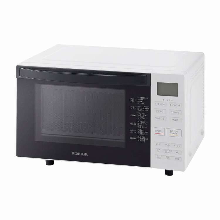 安心の一年保証！　美品　アイリスオーヤマ　 オーブンレンジ　 15L　 ホワイト　 MO-T1501-W　2019年製　No.1220041819　ガーランド草加 IRIS OHYAMA（アイリスオーヤマ） 電子レンジ オーブンレンジ レンジ