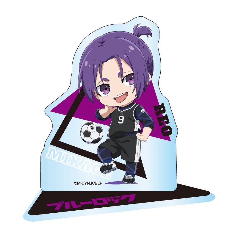 ブルーロック POP UPショップ 当選 非売品 アクリルクリアしおり 御影玲王 ブルーロック 激推しアクリルフィギュア vol.3 御影玲王 チームRED ver