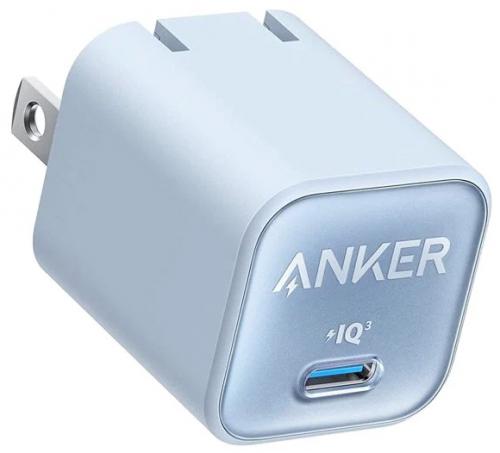Anker 511 Charger (Nano 3, 30W) (充電器 USB-C)【USB PD 対応/PSE技術基準適合/PPS規格対応】MacBook Windows PC iPad iPhone Galaxy クーポン対象