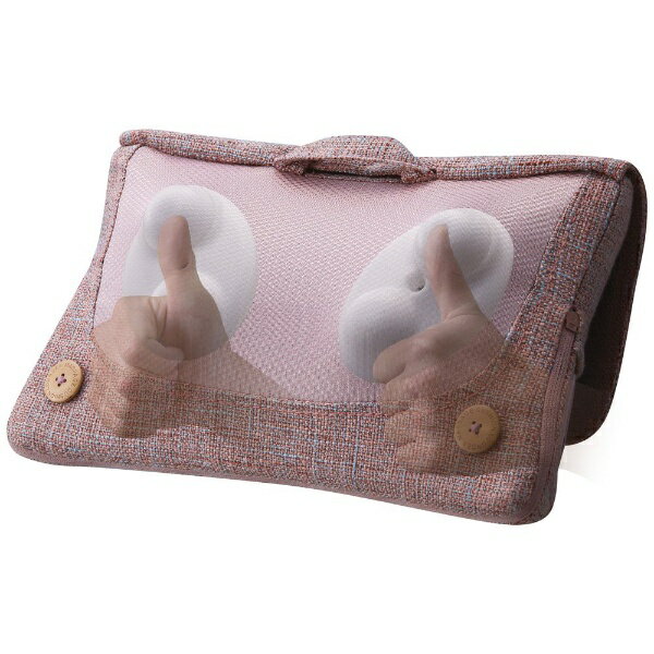 Lourdes マッサージクッションミニ ピンク AX-HCL318PK